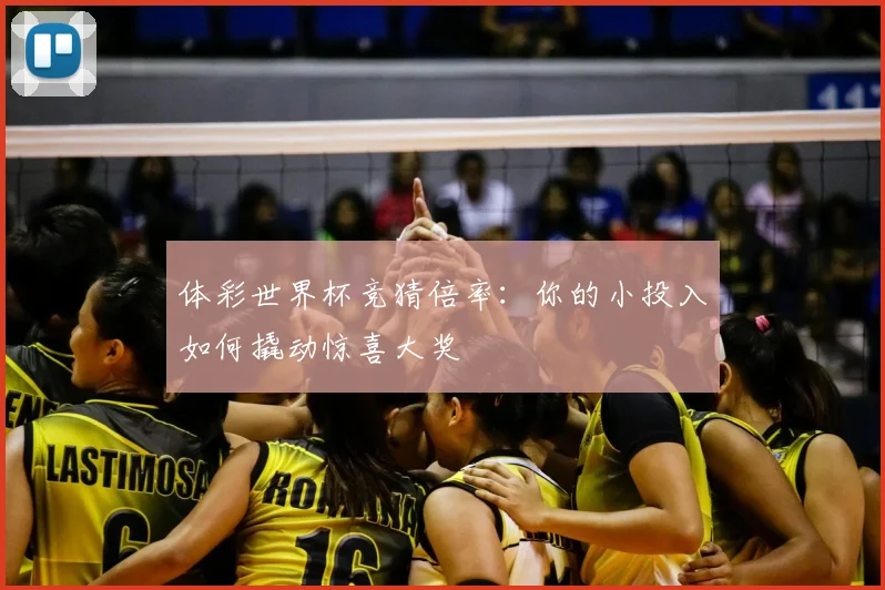体彩世界杯竞猜倍率：你的小投入如何撬动惊喜大奖